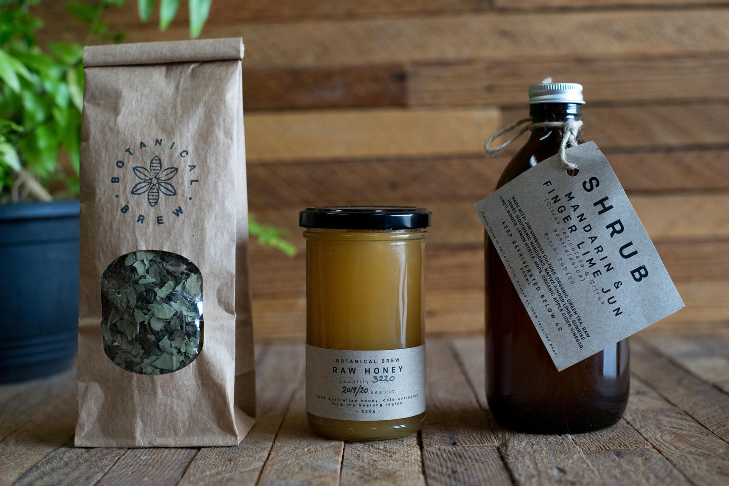 1 Honey, 1 Shrub, 1 Tea
